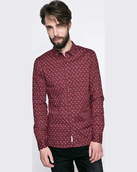 Camasa Tommy Hilfiger castaniu