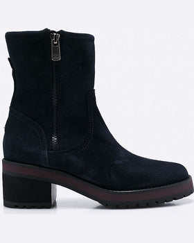 Botine Tommy Hilfiger bleumarin