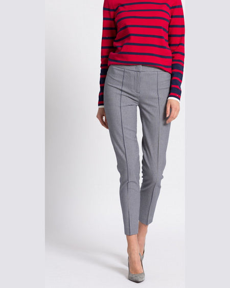 Pantaloni Tommy Hilfiger bleumarin