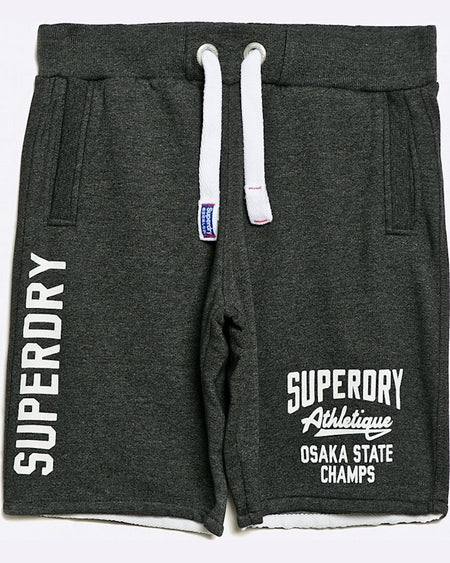 Pantaloni Superdry superdry scurti gri