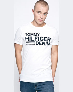 Tricou Tommy Hilfiger alb