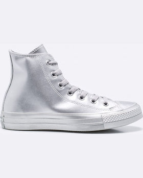 Bascheti Argintii Converse Chuck Taylor All Star