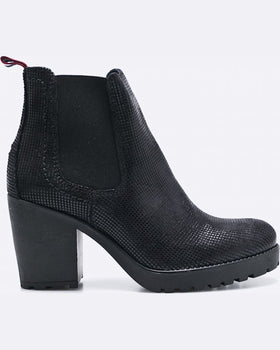 Botine Tommy Hilfiger boo negru