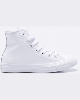 Bascheti Albi Piele Converse Chuck Taylor All Star