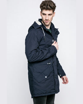 Parka Tom Tailor hanorac bleumarin