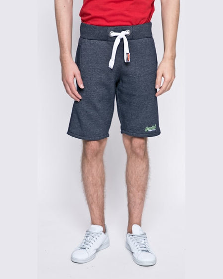 Pantaloni Superdry superdry scurti bleumarin