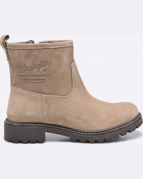 Botine Wrangler gri deschis