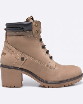 Botine Wrangler gri deschis