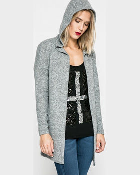 Cardigan Only gri deschis