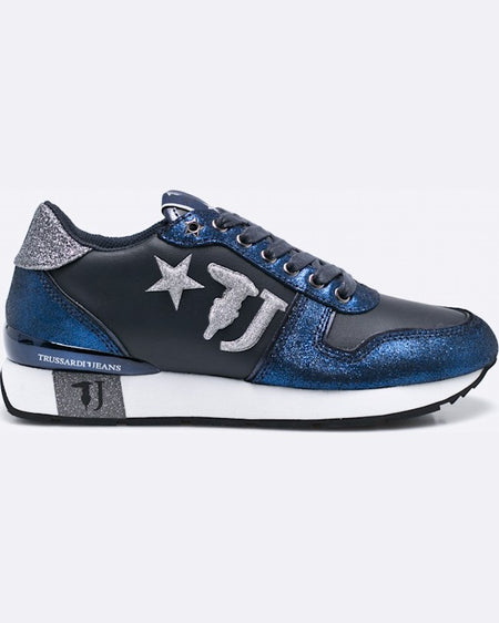 Pantofi Trussardi bleumarin