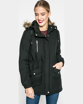 Parka Noisy May hanorac leia negru