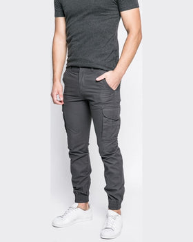 Pantaloni Jack and Jones gri