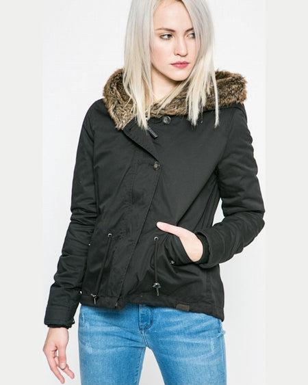 Parka Only hanorac star negru