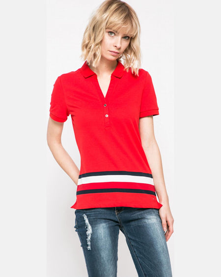 Top Tommy Hilfiger roșu