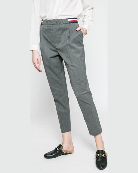 Pantaloni Tommy Hilfiger gri