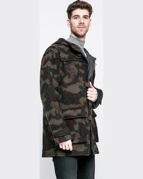 Palton Trussardi montgomery militar