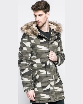 Parka Review hanorac militar