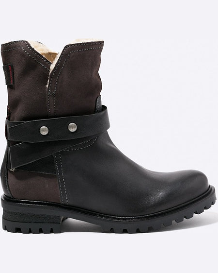 Botine Tommy Hilfiger negru cărbune