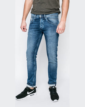 Jeansi Pepe Jeans albastru