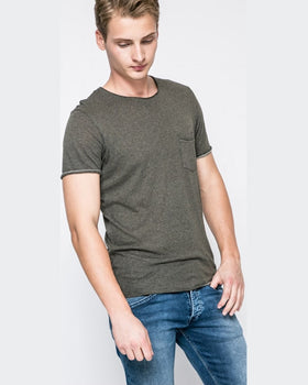 Tricou Jack and Jones franco militar