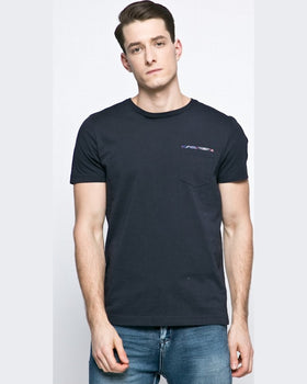 Tricou Tommy Hilfiger bleumarin