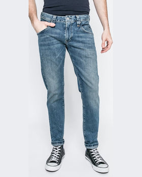 Jeansi Pepe Jeans zinc bleumarin