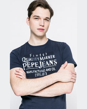 Tricou Pepe Jeans bleumarin