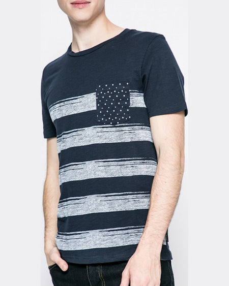 Tricou Jack and Jones sailor bleumarin