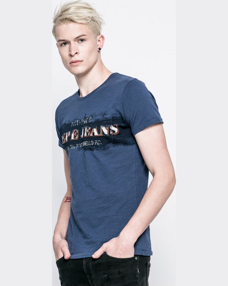 Tricou Pepe Jeans bleumarin