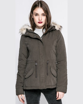Parka Only hanorac new lucca verde