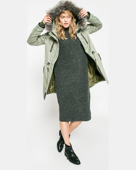 Parka Vero Moda hanorac raya verde