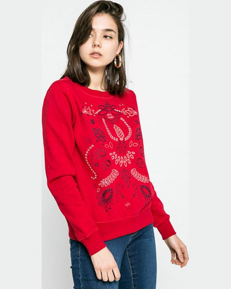 Bluza Pepe Jeans irene roșu