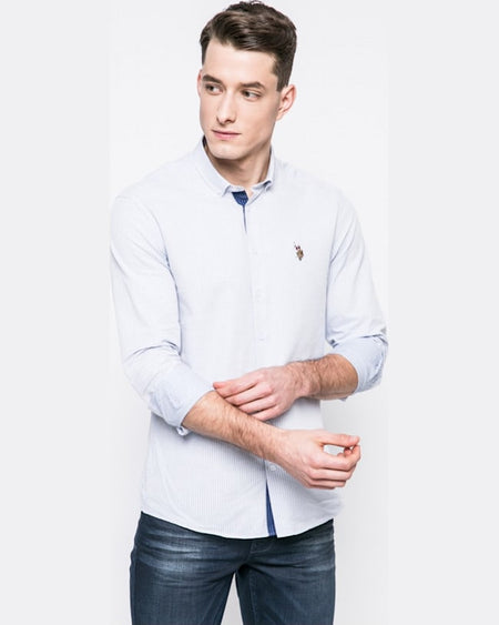 Camasa US Polo alb