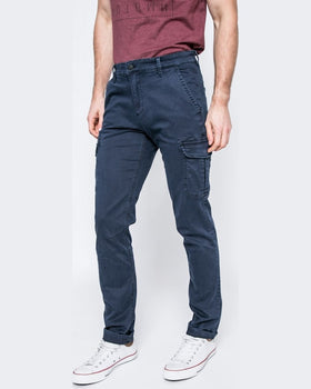 Pantaloni Tom Tailor bleumarin