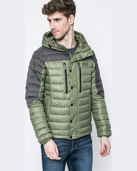 Geaca Jack Wolfskin de puf richmond jacket men verde închis