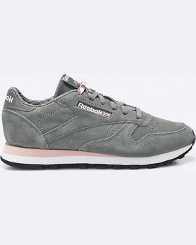 Pantofi Reebok cl lthr w&w gri