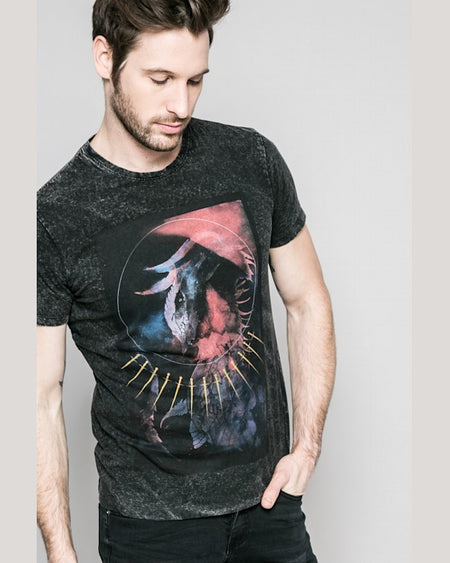 Tricou Medicine invicible warriors negru