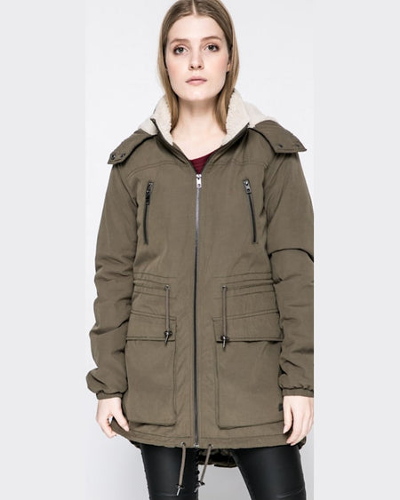 Parka Only hanorac anna verde