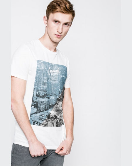 Tricou Jack and Jones alb