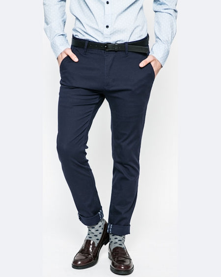 Pantaloni Medicine nocturnal bleumarin