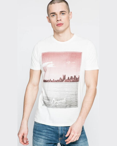 Tricou Jack and Jones alb