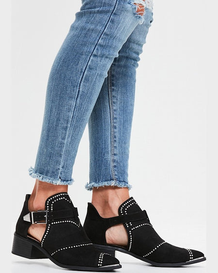 Botine Missguided negru