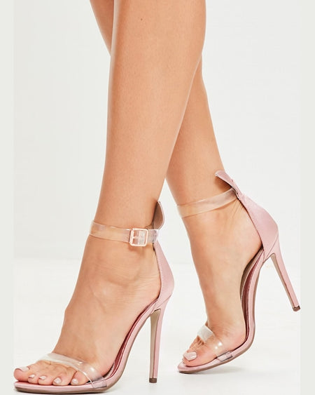 Sandale Missguided roz pastelat