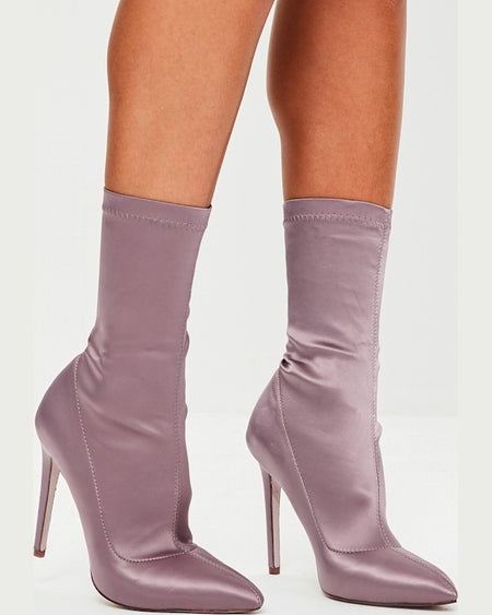 Botine Missguided roz pastelat