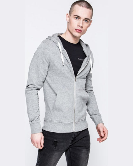 Bluza Jack and Jones produkt gri deschis