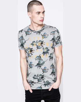 Tricou Jack and Jones jorfade gri