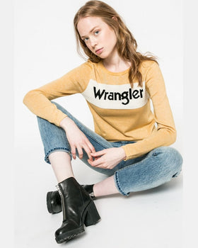 Pulover Wrangler galben