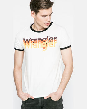 Tricou Wrangler alb