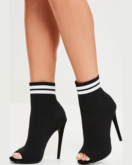 Botine Missguided negru