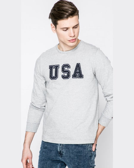 Bluza Tommy Hilfiger gri